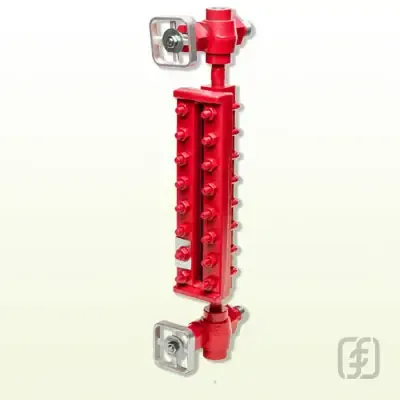 indicador cristal plano reflex