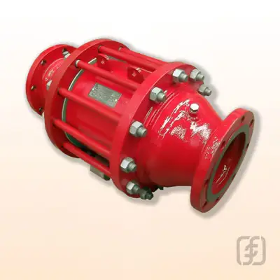 arrestador de flama para detonacion