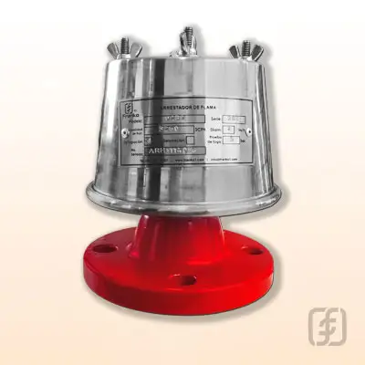 arrestador de flama compacto